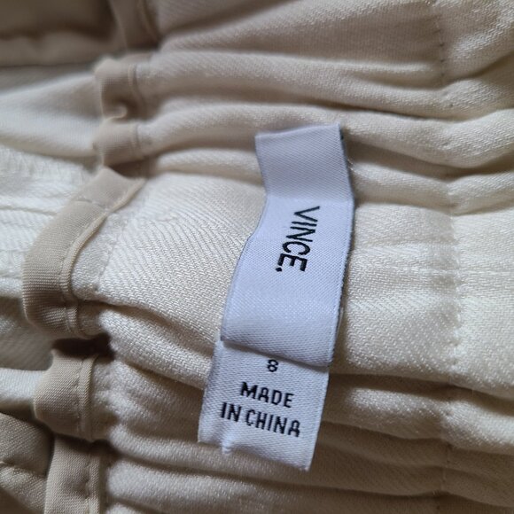 Vince linen wide leg cropped pants - Picture 5 of 6